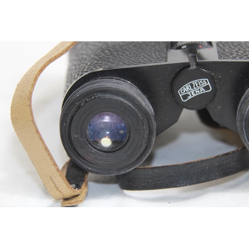 445 - GOOD CASED PAIR OF CARL ZEISS BINOCULARS