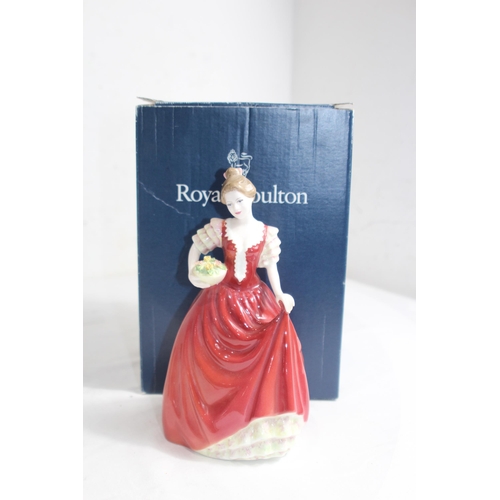 701 - BOXED ROYAL DOULTON HELEN HN 3886 FIGURE 
22CM