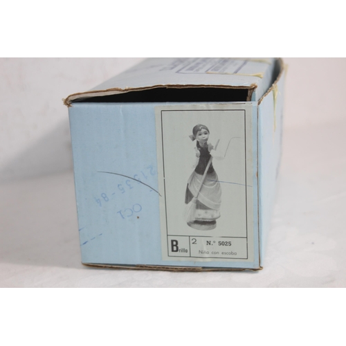 702 - BOXED LLADRO LADY FIGURE NO 5025
24CM