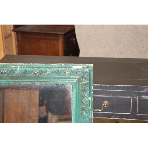 39 - PAINTED WARDROBE, CONSOLE TABLE AND MIRROR
120 X 56 X 179CM