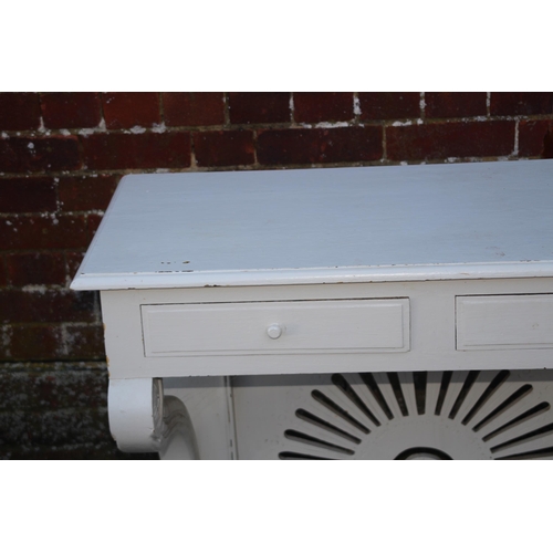 43 - QUANTITY OF PAINTED FURNITURE  x4
94 X 43 X 75CM