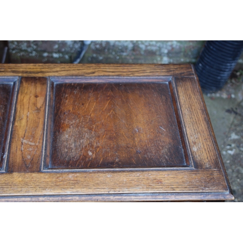 57 - PAIR OF CARVED TRUNKS AND CHEST OF DRAWERS
66 X 45 X 99CM