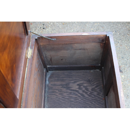 57 - PAIR OF CARVED TRUNKS AND CHEST OF DRAWERS
66 X 45 X 99CM