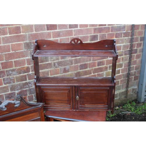 62 - MIXED OF REPRODUCTION FURNITURE  x4
54 X 34 X 64CM