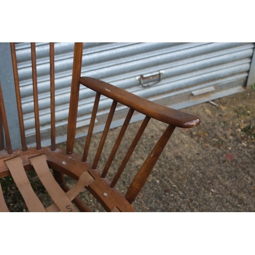 12 - ERCOL SOFA AND ARMCHAIR
145 X 70 X 93CM