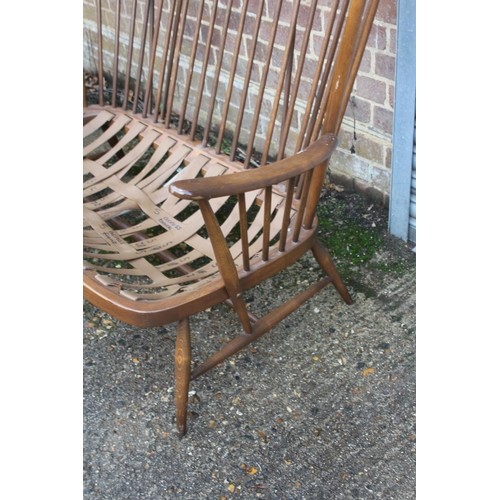 12 - ERCOL SOFA AND ARMCHAIR
145 X 70 X 93CM