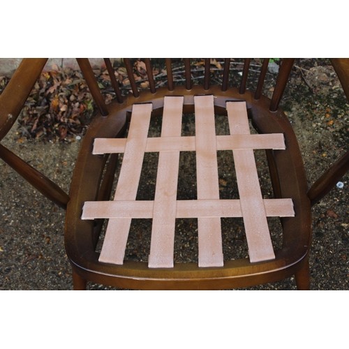 12 - ERCOL SOFA AND ARMCHAIR
145 X 70 X 93CM