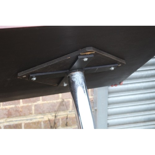 14 - RETRO MID CENTURY PIEFF DINING TABLE 
202 X 101 X 74CM