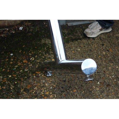 14 - RETRO MID CENTURY PIEFF DINING TABLE 
202 X 101 X 74CM