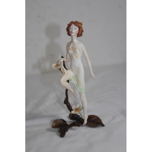 707 - VINTAGE ALBANY WORCESTER FAIRY FIGURE 20CM