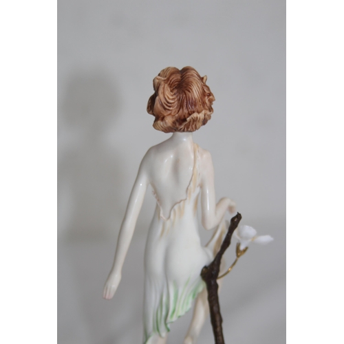 707 - VINTAGE ALBANY WORCESTER FAIRY FIGURE 20CM