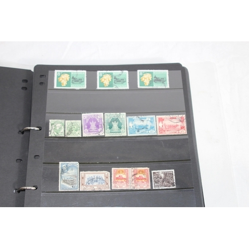 418 - 9 STAMP ALBUMS CONTAINING 19TH AND MOSTLY 20TH CENTURY BRITISH & WORLD EXAMPLES