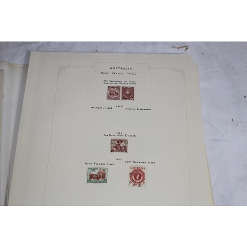 418 - 9 STAMP ALBUMS CONTAINING 19TH AND MOSTLY 20TH CENTURY BRITISH & WORLD EXAMPLES