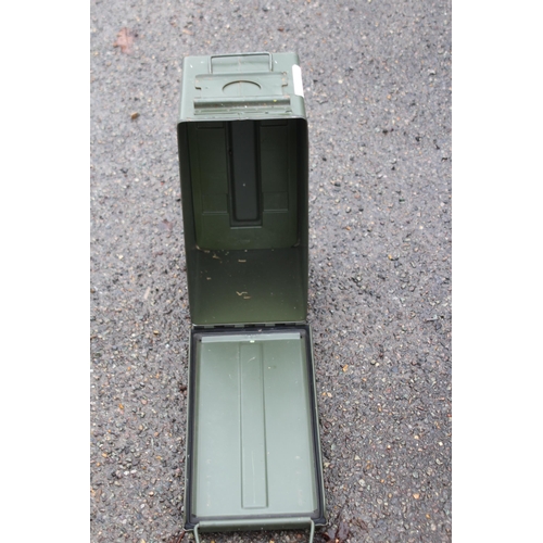 614 - THREE AMMO BOXES
