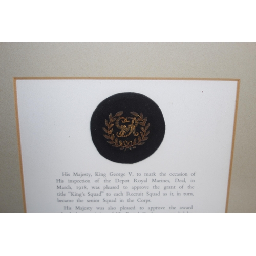 617 - QUANTITY OF ROYAL MARINE EPHEMERA