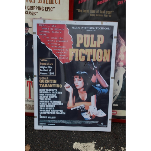 136 - QUANTITY OF CLASSIC CULT MOVIE POSTERS 
130 X 60CM