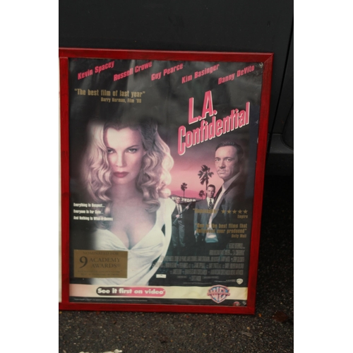 136 - QUANTITY OF CLASSIC CULT MOVIE POSTERS 
130 X 60CM