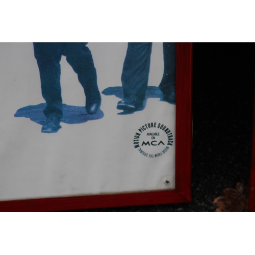 136 - QUANTITY OF CLASSIC CULT MOVIE POSTERS 
130 X 60CM