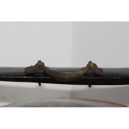 462 - ORIENTAL LACQUER THREE TIERED WEDDING BASKET
56 X 39CM