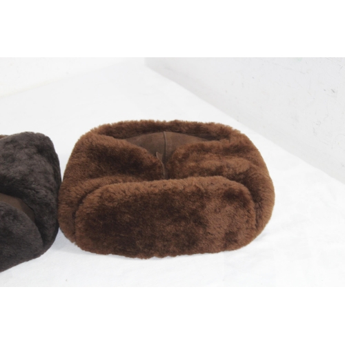 464 - TWO VINTAGE RUSSIAN HATS