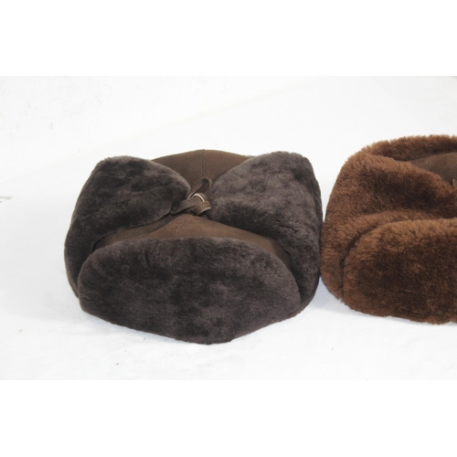 464 - TWO VINTAGE RUSSIAN HATS