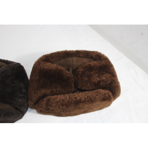 464 - TWO VINTAGE RUSSIAN HATS