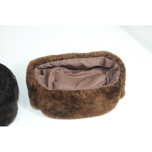 464 - TWO VINTAGE RUSSIAN HATS