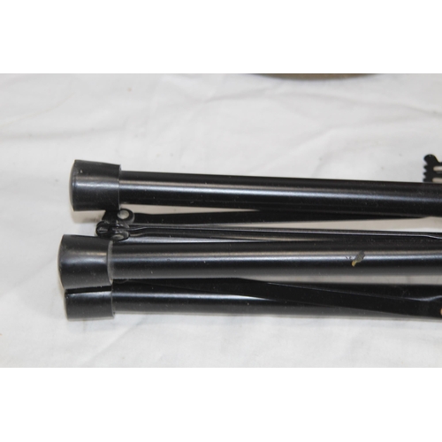 466 - QUANTITY OF MUSIC EPHEMERA INCLUDING BONGOS