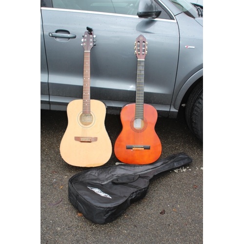 551 - TWO ACOUSTIC GUITARS