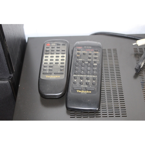 556 - TWO TECHNIC SEPARATES AND WHARFDALE AND DENON SPEAKERS