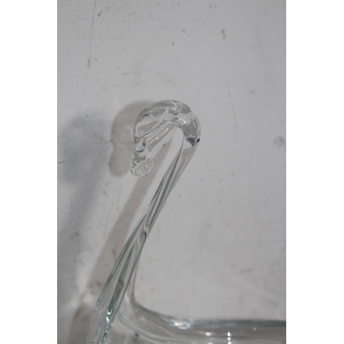 639 - QUANTITY OF ART GLASS ANIMALS 
29CM