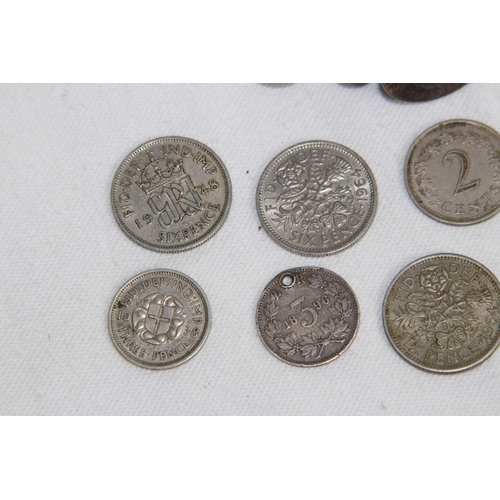 815 - SMALL QUANTITY OF SILVER COINS
