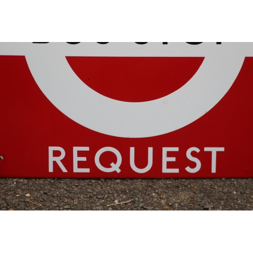 BUS REQUEST STOP SIGN 40 X 36CM
