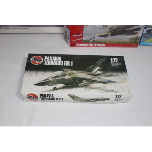 QUANTITY OF AIRFIX KITS, SPARES AND BOXES