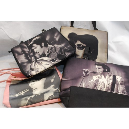 30 - Box Of Elvis Presley Handbags.