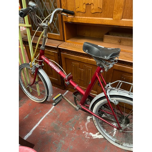 Antique folding hot sale bike