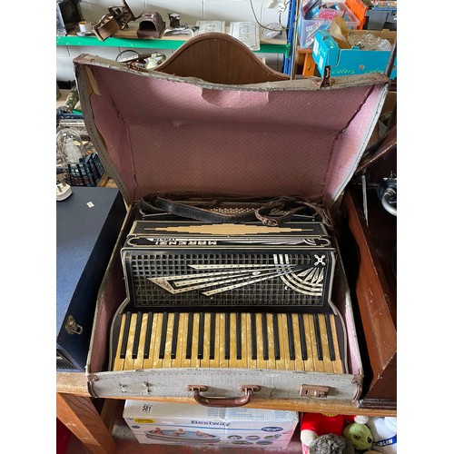 510 - Vintage Accordion By Marenzi Of Italy.