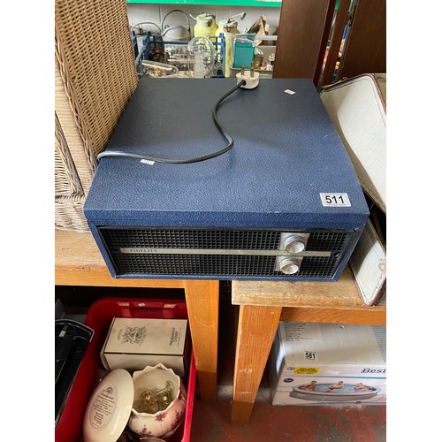 511 - Vintage BSR Record Player , Untested.