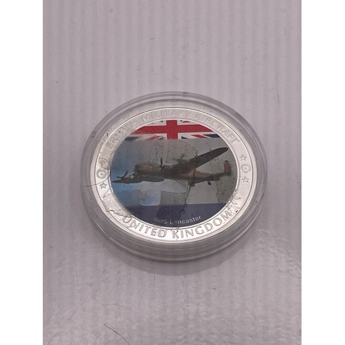 117 - British Military Aircraft , Avro Lancaster Coin.