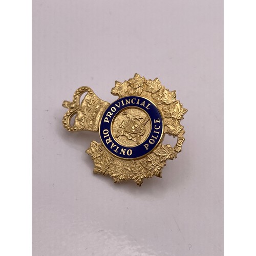 120 - Ontario Provincial Police Badge.