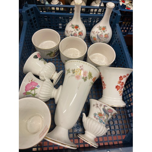 151 - Tray Containing Various Pieces Of Wedgewood.