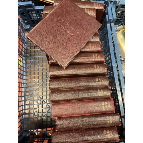 155 - Tray Of Methodist Hymn Books.