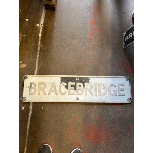 205 - Bracebridge Street Sign 3ft x 9