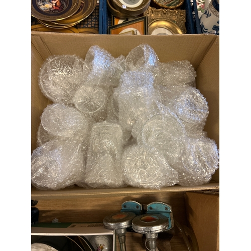 228 - Box Full of Various Glassware