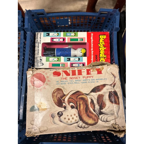 240 - Vintage Boxed Sniffy The Nosey Puppy and Busybodies Doctor