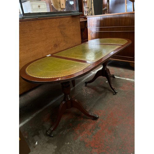 16 - Vintage Coffee Table With Claw Feet 4ft x 21