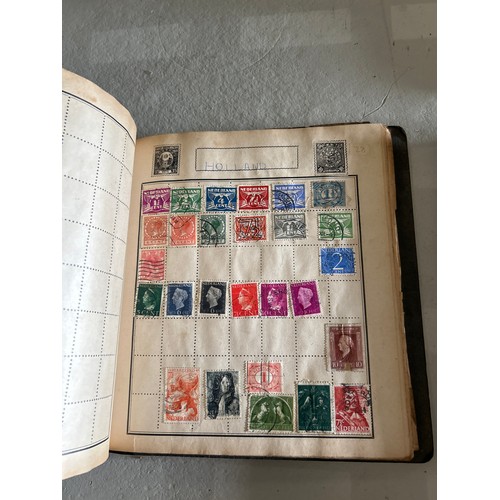 138 - Vintage Stamp Album With Stamps From Around The World.