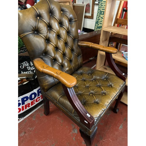 12 - Stunning Chesterfield Arm Chair