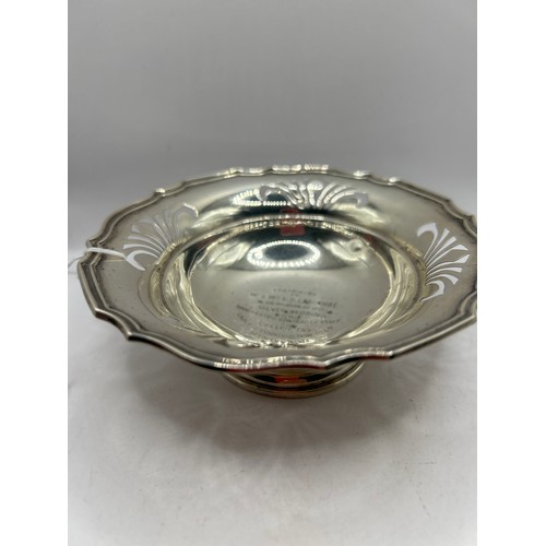 143 - 1933 Adie Brothers Silver Dish , Birmingham 1933 5