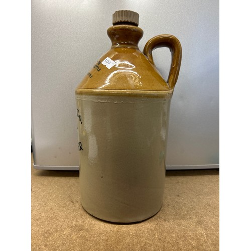 425 - Stoneware Flagon For Smith & Co Doncaster 1915.
Standing 12